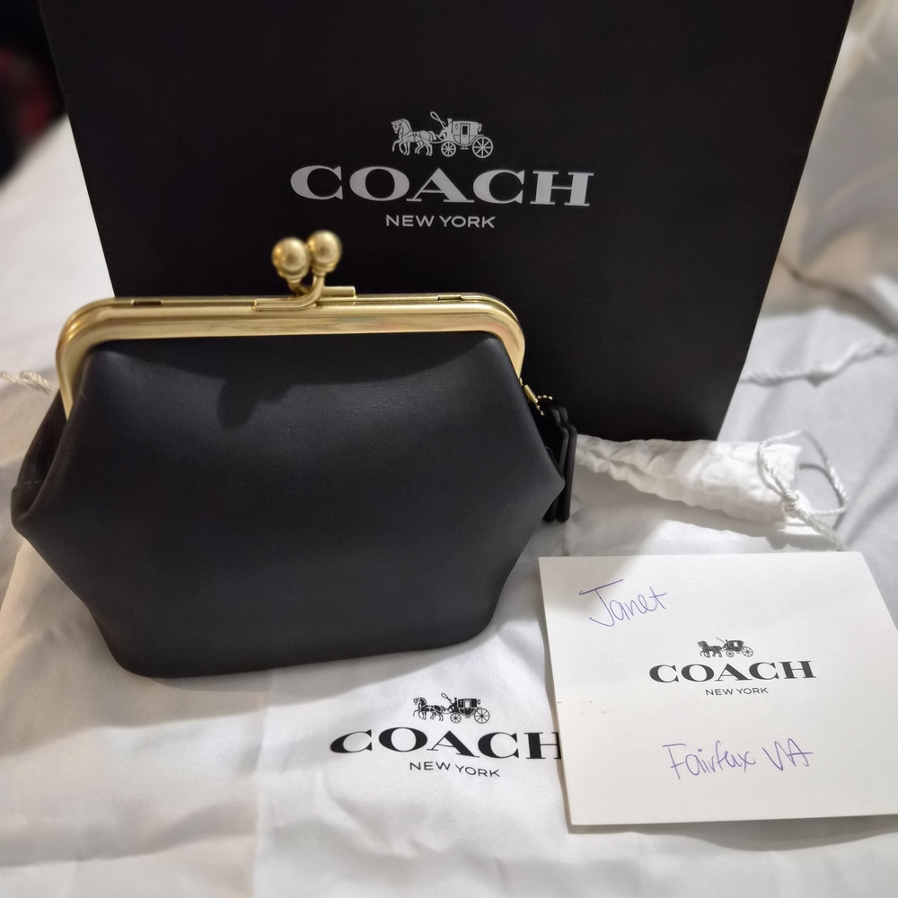 Coach Kiss Lock Frame Bag 14